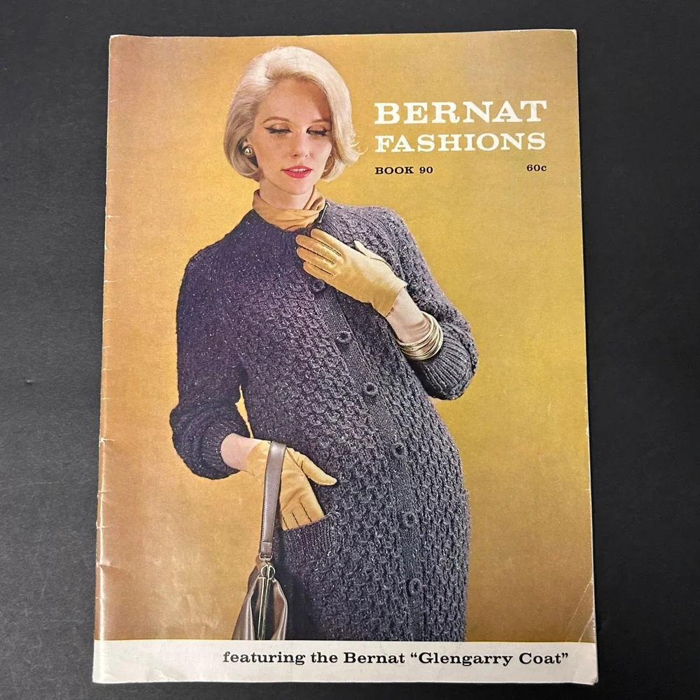 Vintage 50's 60's Bernat Knitting Pattern Booklets Mixed Lot